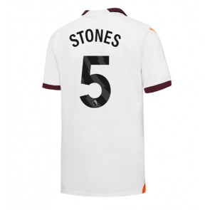 Manchester City John Stones #5 Udebanetrøje 2023-24 Kort ærmer
